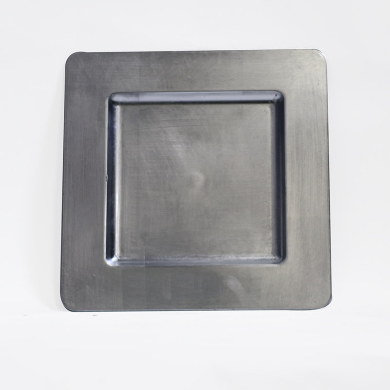 Lisbeth Disposable Dinner Plate, Silver