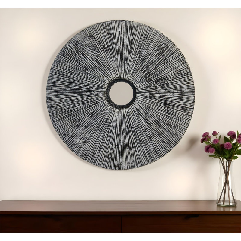 Modern Abstract Wall Decor on Stone