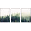 «Landscape with Trees in Mist» - ensemble de 3 reproductions de photos sur toile-91964836-119402575-91964834