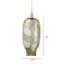Helen Pendant In Pale Blue Glass-1098340813