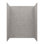 Jetcoat® 60'' W 36'' D 78'' H Composite Wall
