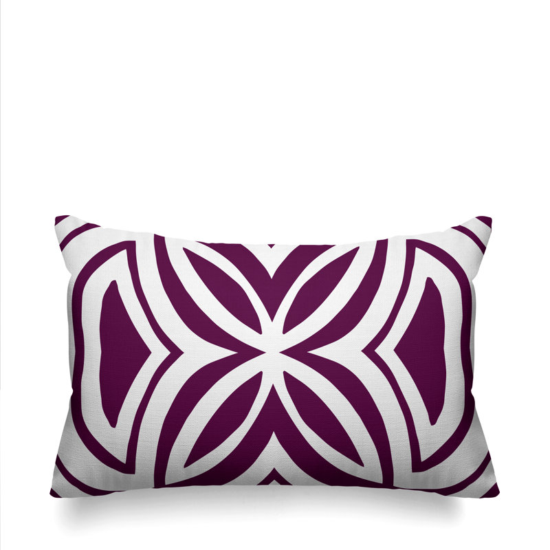 Coussin décoratif intérieur / extérieur Dreyer, Mauve