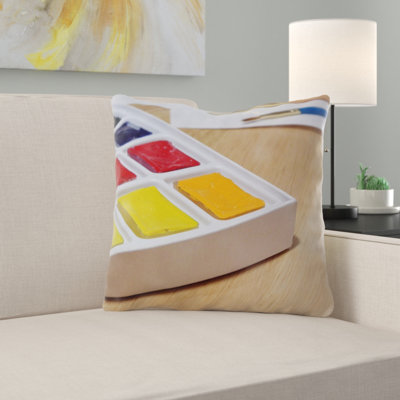 Housse et insert de coussin extérieur carré Glynis