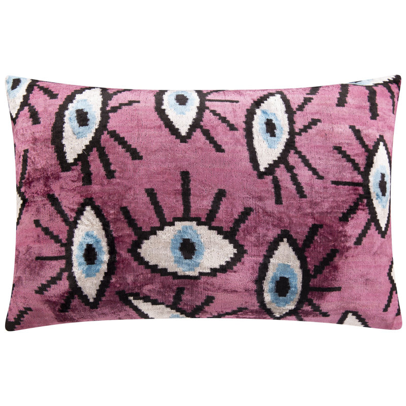 Coussin décoratif en velours fait à la main Canvello