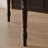 French retro solid wood dining table
