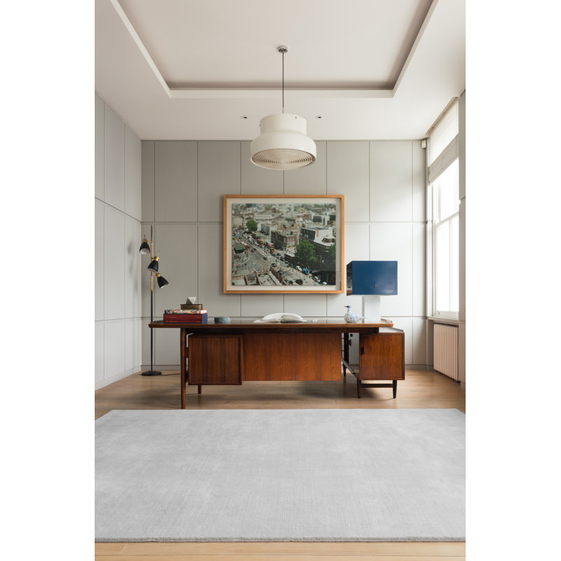 Farrow & Ball Plain Wool Wizlet Area Rug, Rectangle 6' x 9'