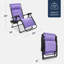 Fauteuil surdimensionné rembourré zéro gravité-1038625642