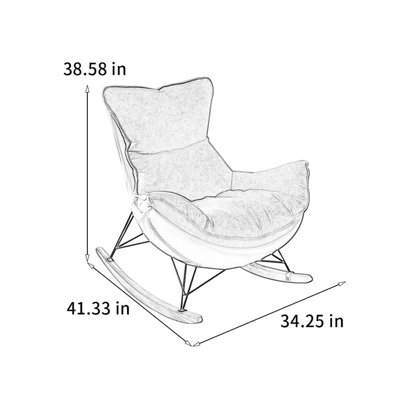 Fauteuil ergonomique et confortable, Vert