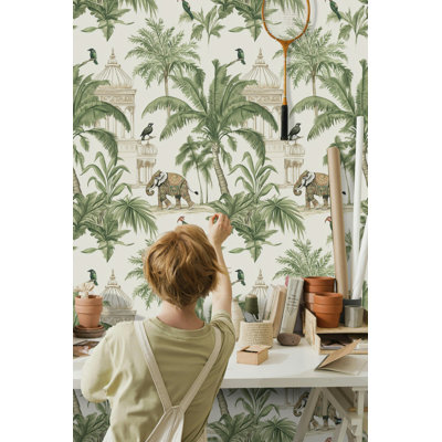 Papier peint exotique Jungle