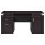 Cappuccino 2-Drawer Office Computer Desk