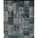Canvello Hand-Knotted Patchwork Area Rug - 6'8" X 8'3"