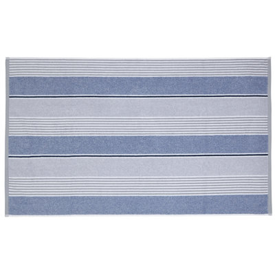Textured Stripe Bath Towel