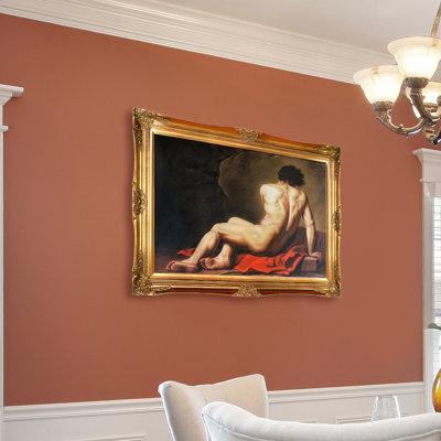 "Patroclus, 1780" par Jacques-Louis David-reproduction d’art sur toile encadrée