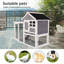 Cage à poules en bois de luxe-116225354