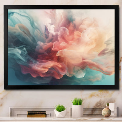 Orange, bleu, danse, couleurs I