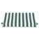 Awntech Charleston Acrylic Fabric Awning with Iron Scroll Arms