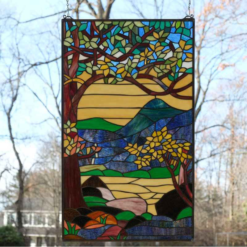 Plants & Flowers Window Panel