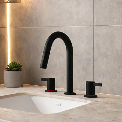 Robinet et système de douche avec siège pivotant et cadre en métal noir mat 42,8 x 29,5 x 7,4 po