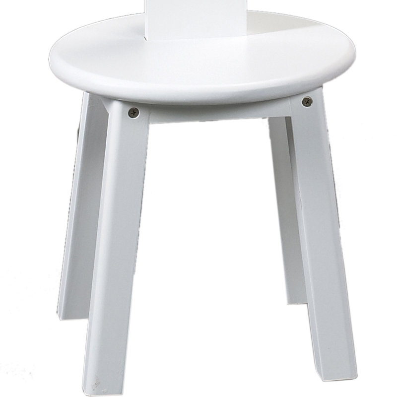 Freestanding Coat Rack, White
