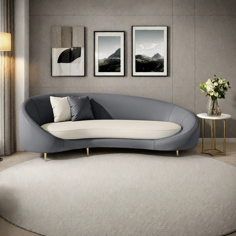 Fauteuil inclinable en éponge de luxe léger, Gris, Orienté à gauche (vu de face)