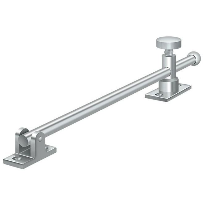 A62DA0A1F7D44ED69AFD129B8C3A56E1 12" Casement Stay Adjuster in Polished Chrome, Polished Chrome