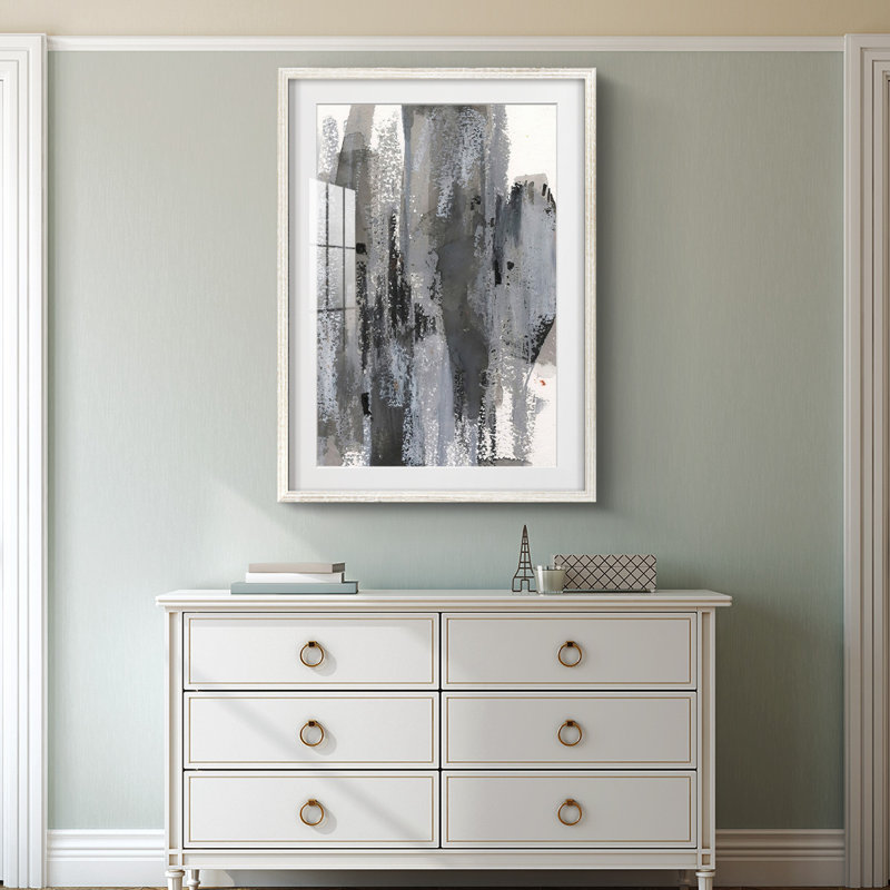 «LoftPastel III», reproduction encadrée, H 28,5 po x l 20,5 po, Blanc