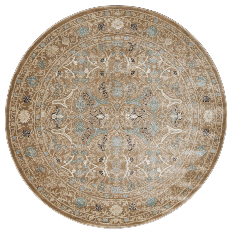 Benson Oriental Indoor Rug, Round  5'3