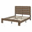Wood Platform Bed Frame-365719978