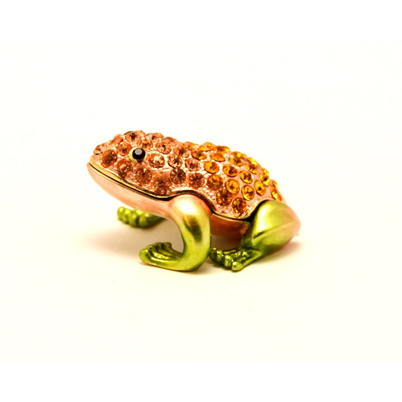 Petite boîte à bijoux avec cristaux autrichiens