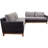 Teak 6 - Person Patio Conversation Set with Cushions