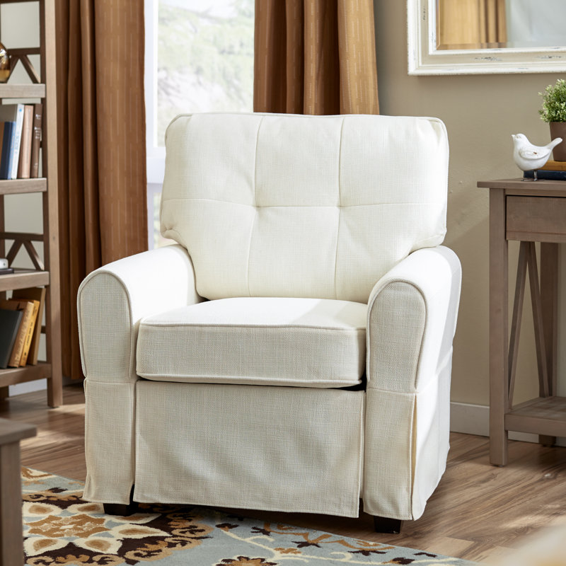 Smith Upholstered Armchair, Greenwich Ivory