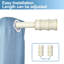 Tringle à rideaux simple réglable 1 po Dja-21683807-21683806