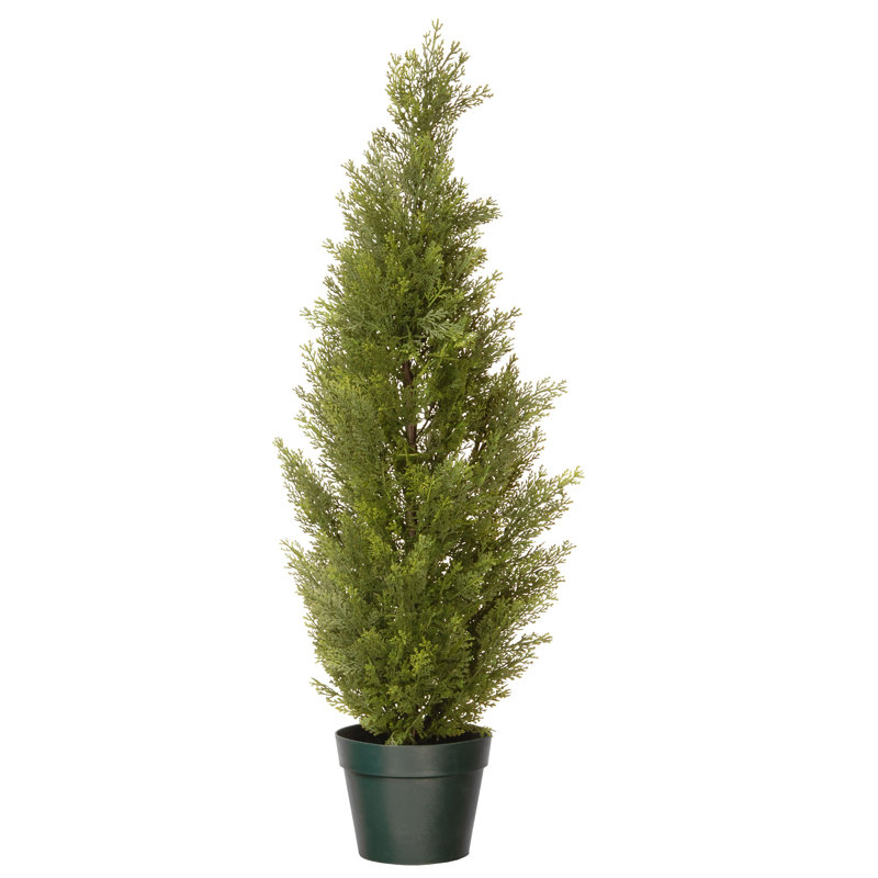 The Holiday Aisle® Cedar Tree, 36" H x 9" W x 9" D