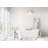 Dezra 66.94'' x 30.75'' Soaking Bathtub-778254674