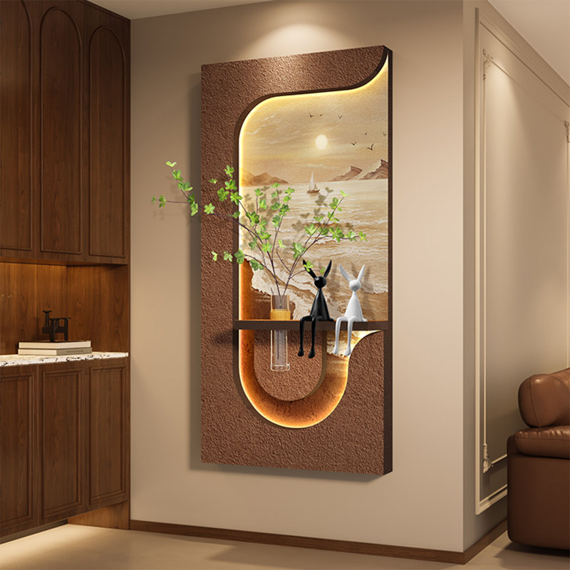 Art mural café, H 31,5 po x l 15,75 po