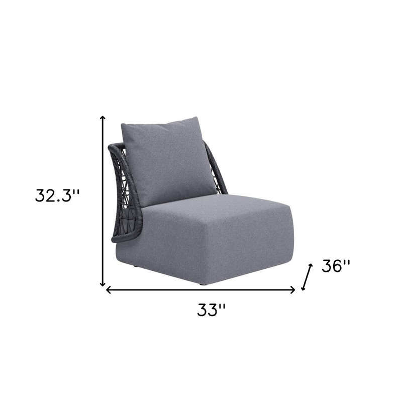Extérieur 33 po en aluminium mat