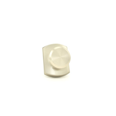 Bowery Knob with Greenwich Trim Non-Turning Lock