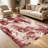 1PC Geometric Blue Abstract Block Mosaic Pattern area rugs for Living Room, Soft and Comfortable, Suitable for all seasons, easy-to-maintain, machine washable Indoor floor mat, Under Table Farmhouse suitable for dining room, bedroom, entryway.-128979561