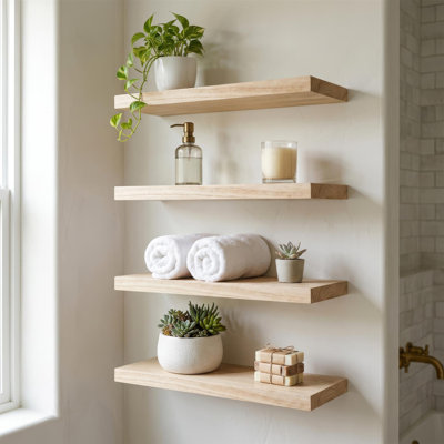 Wood Floating Shelf