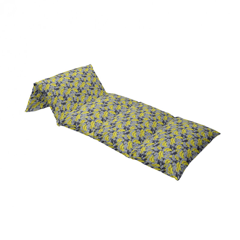 Housse de coussin extérieur jonquille, H 2 po x l 36 po x P 88 po