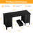 Computer Drawers Desk, Writing Desk With Drawers-928523934