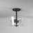 Samina Glass Semi Flush Mount-27709521