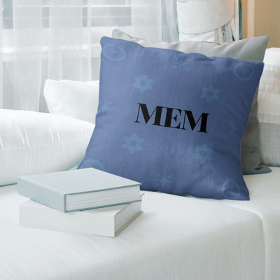 Coussin en coton Memphis