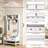 Multifunctional Design Entryway Hall Tree,Chic Hall Tree,Sturdy Coat Rack Stand