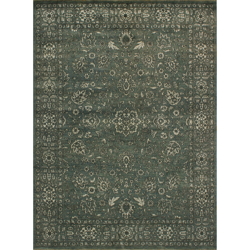 Alvey One-of-a-Kind 9'2" X 12'5" Area Rug in Gray
