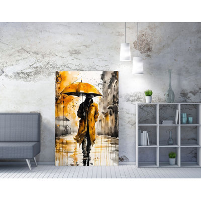 Stylish Decorative Canvas Painting, 19.7 x 27.6 Inches | High-Quality 50% Cotton / 50% Polyester with Digital Printing | Sturdy Wooden Frame (0.8 x 0.8 Inches) | Perfect for Living Room, Bedroom, or Office Decor