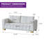 81.89" Modern Tufted Cushion Upholstered Sofa-1267335120