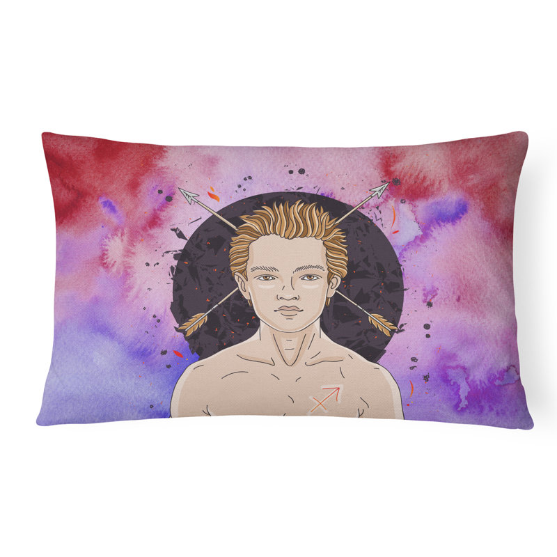 Coussin lombaire à enseignes sagittarius zodiac