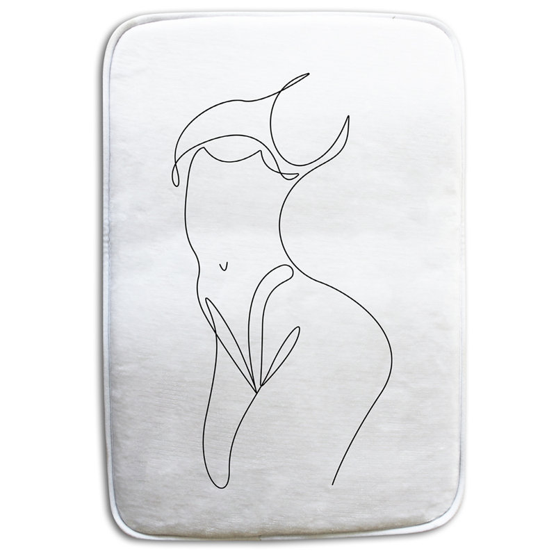 Nellda Polyester Shower Curtain Set