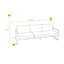 Vienna 3 Seat Lounge Set With Intergated Lounger